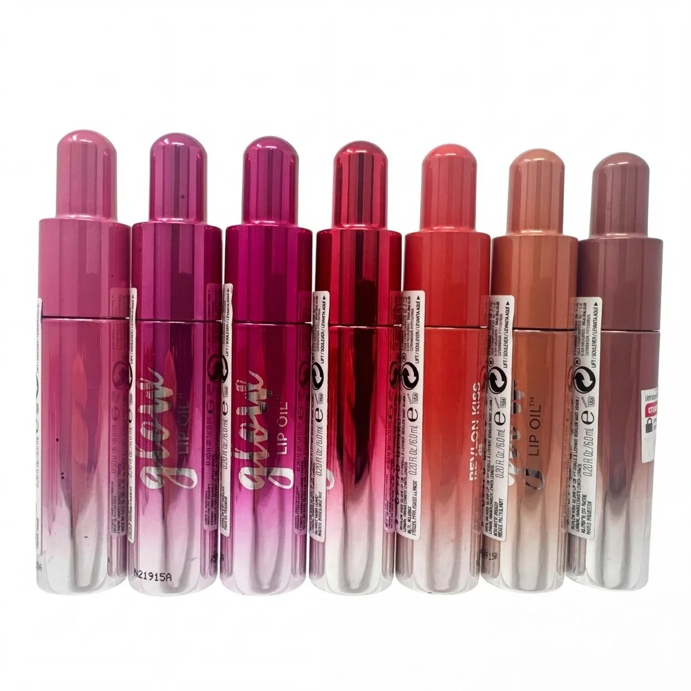 7 REVLON Kiss Glow Lip Oil 001 002 003 004 006 008 009 Mix No Duplicates